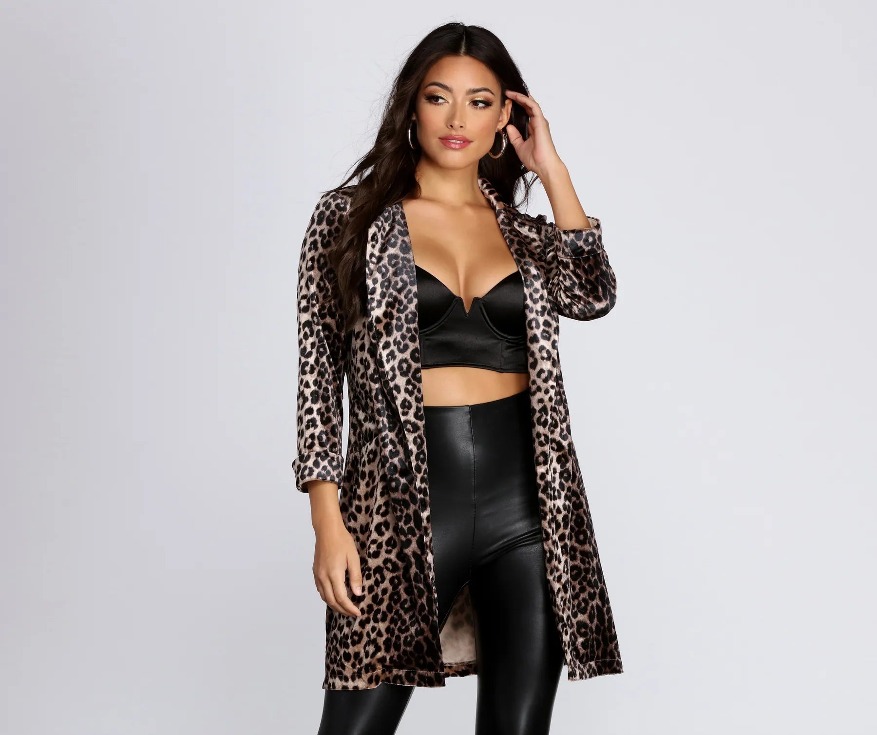 Elegant Temperament Sassy Sophiscation Velvet Blazer