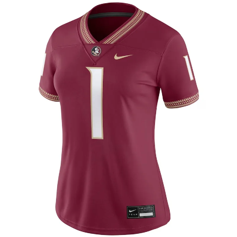 Stunning Fashion Nike Women's 2024 Florida State Replica Football Jersey - Garnet