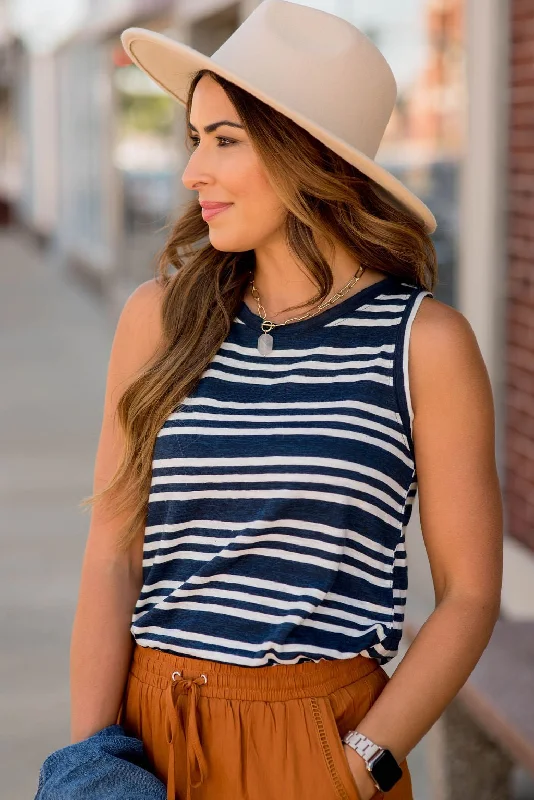 Diamond Series Triple Stripe Tank