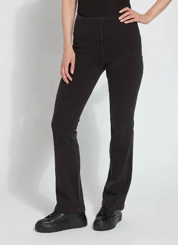 Fashion Must-have Baby Bootcut Denim Jeans In Black