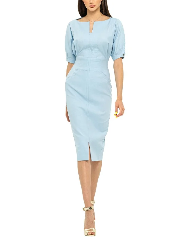 Double-sided Wear BGL Midi Dress