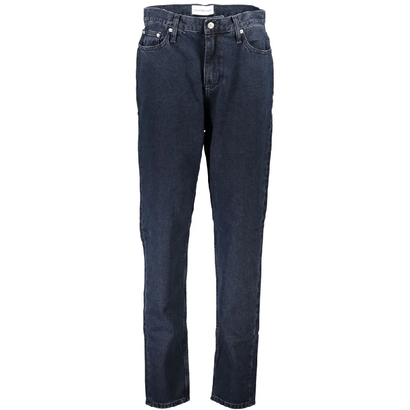 Lively And Youthful Calvin Klein  Cotton Jeans & Women's Pant