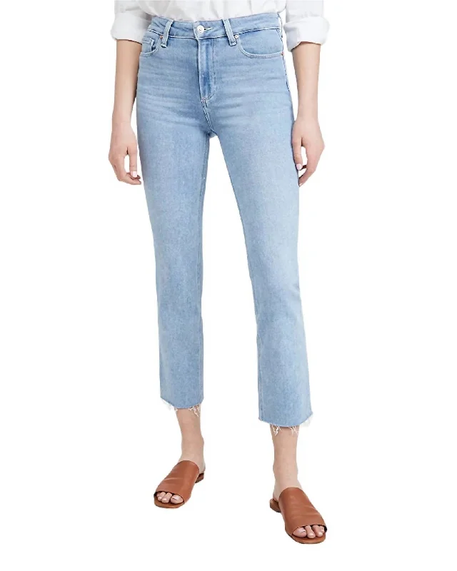 Eye-catching Personality Cindy Jeans With Raw Hem In Park Avenue