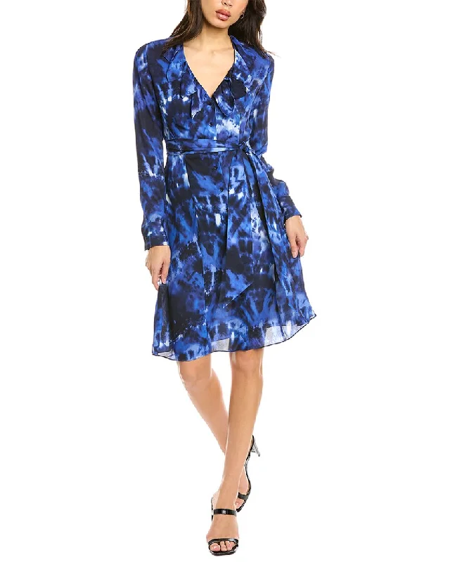 Cute Style Elie Rahari Origami Shirtdress