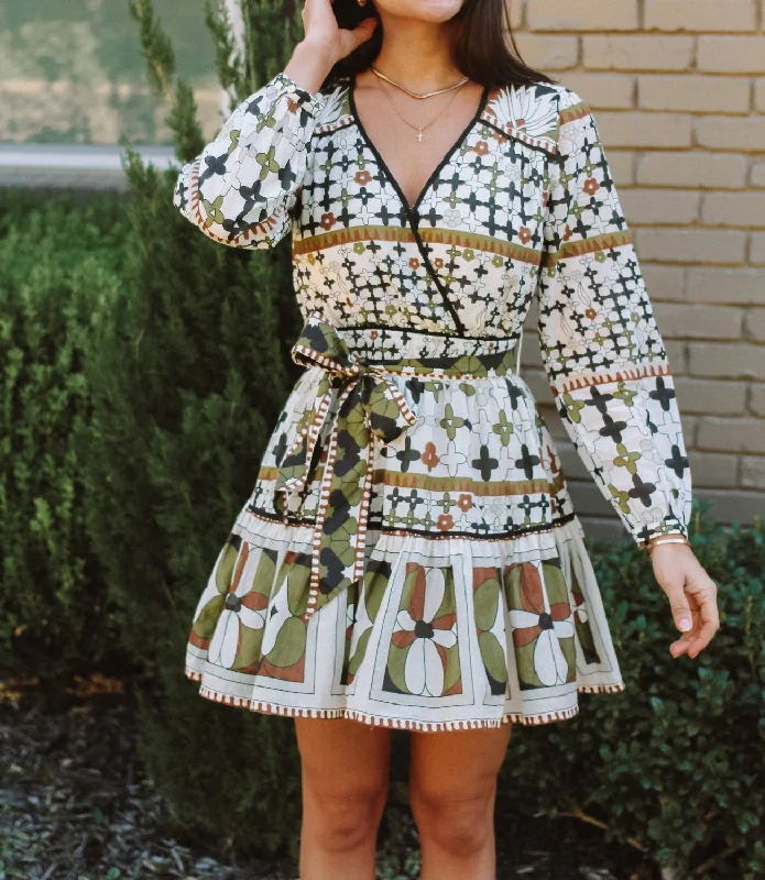 Personalized Clothing Emory Mini Dress in Art Deco
