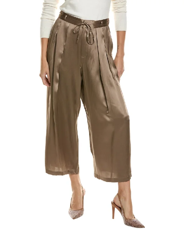 Relaxed And Casual FRAME Denim Silk Trouser