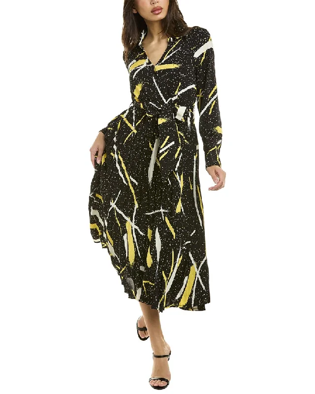Carefree Gracia Pleated Midi Dress