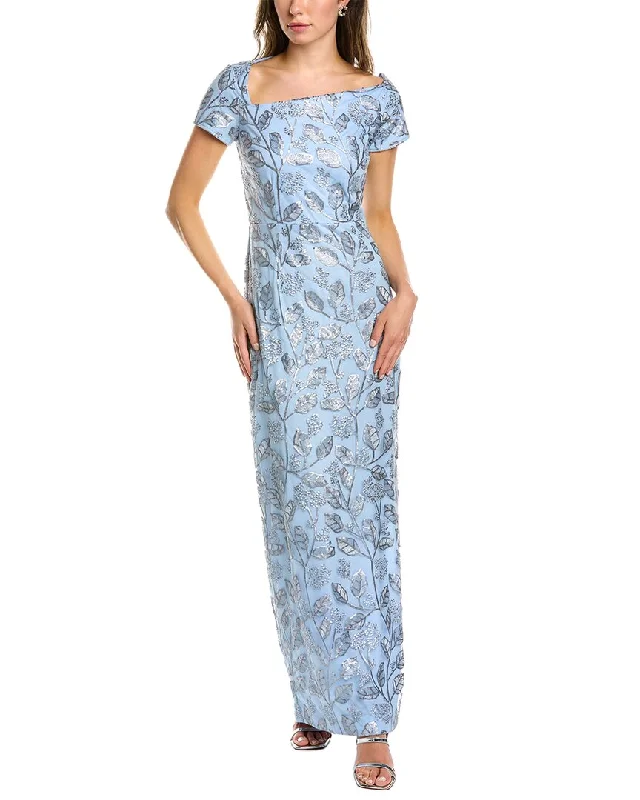 Celebrity Style JS Collection Column Gown