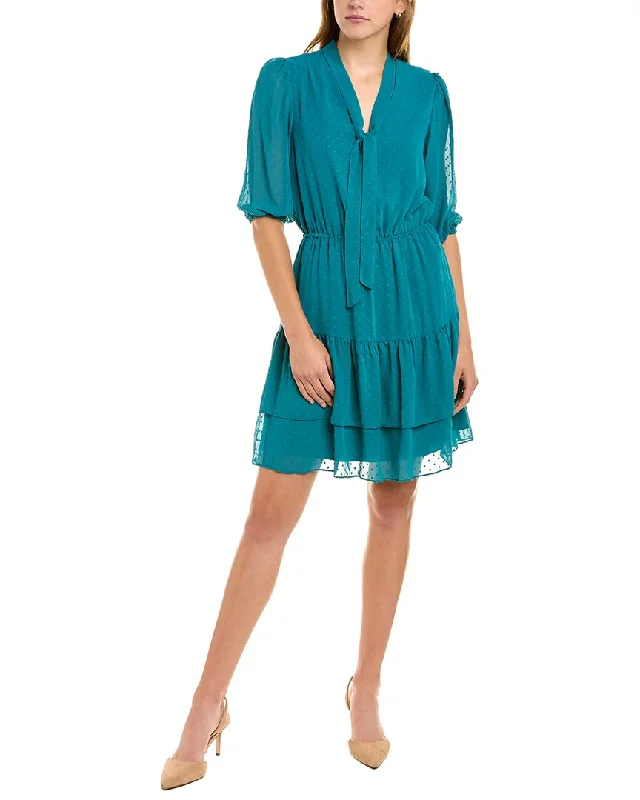 Casual And Comfortable Nanette by Nanette Lepore Swiss Dot Mini Dress