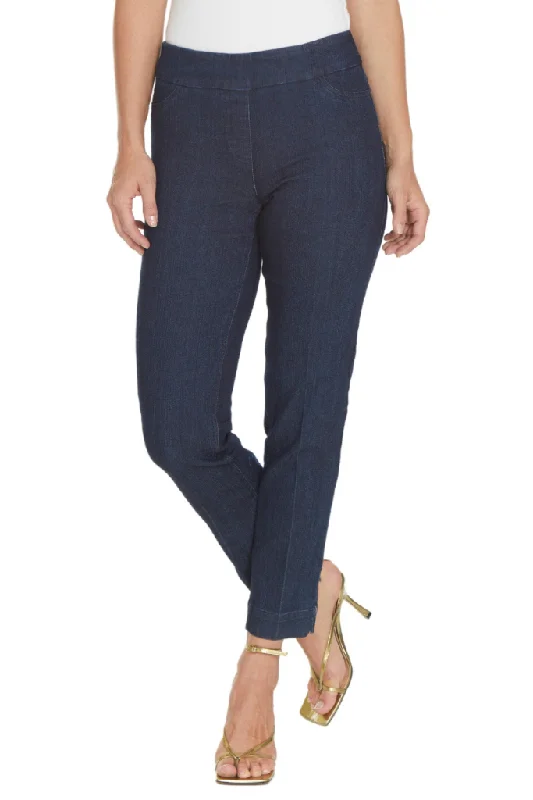 New Autumn And Winter Styles Pull-On Denim Ankle Pants with Back Pockets