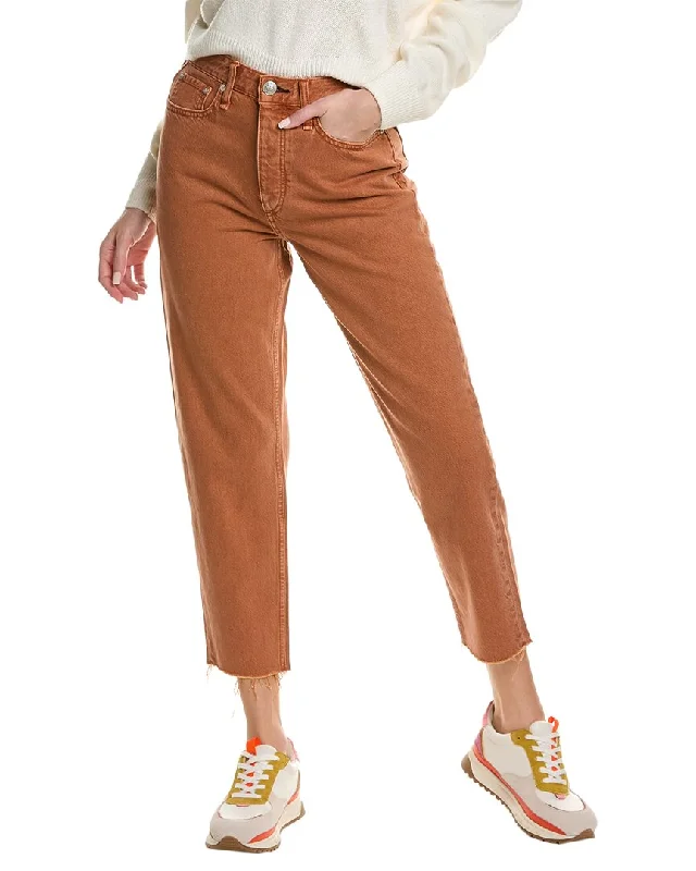 Celebrity Style rag & bone Alissa Honey Brown Skinny Jean