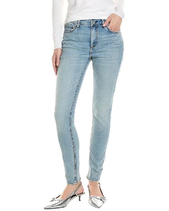 French Style rag & bone Cate Mid-Rise Lou1 Skinny Jean