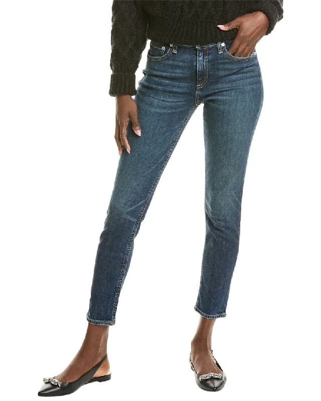 Fashionable Items rag & bone Cate Mid-Rise Marigold Ankle Skinny Jean