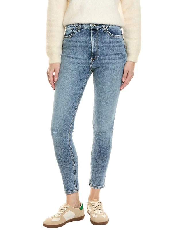 Youthful rag & bone Nina High-Rise Norwalk Ankle Skinny Jean