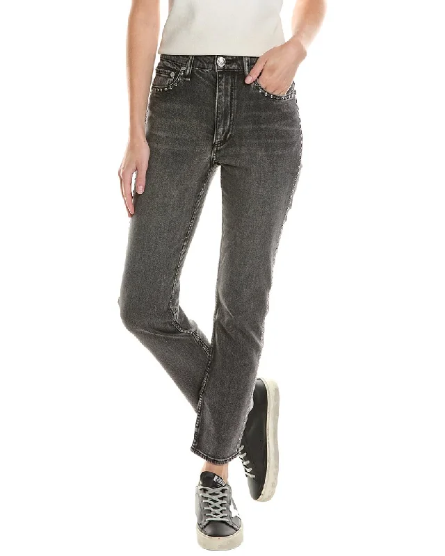 Casual Street rag & bone Wren Seraphina Jewel Slim Crop Jean