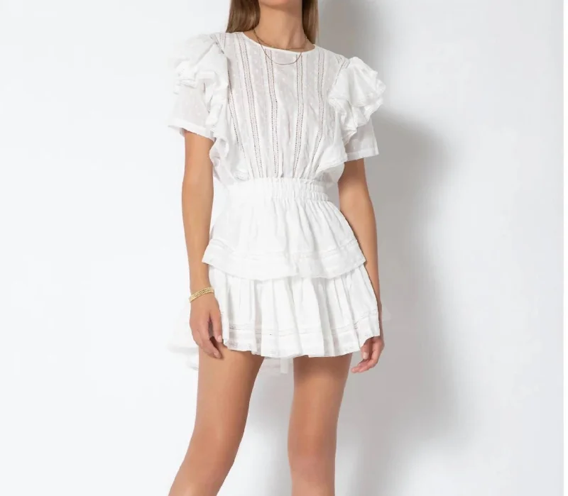 Advanced Customization Sunna Dress In White