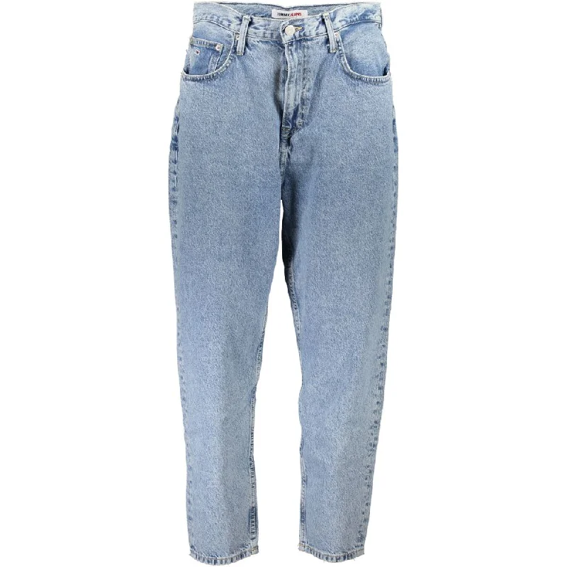 Urban Sense Tommy Hilfiger blue Cotton Jeans & Women's Pant